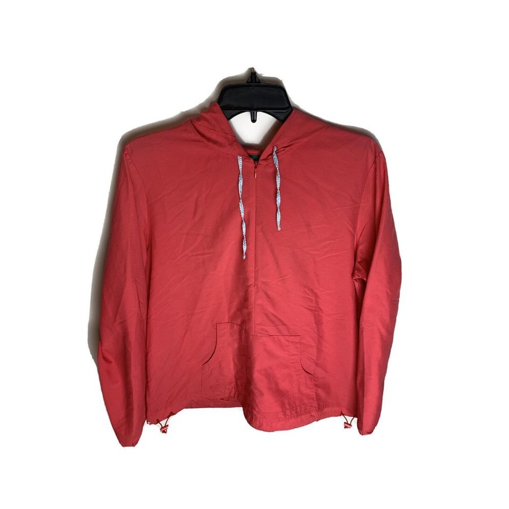 L.L. Bean Womens 1/4 Zip Jacket O GTU6‎ Size Misses Large